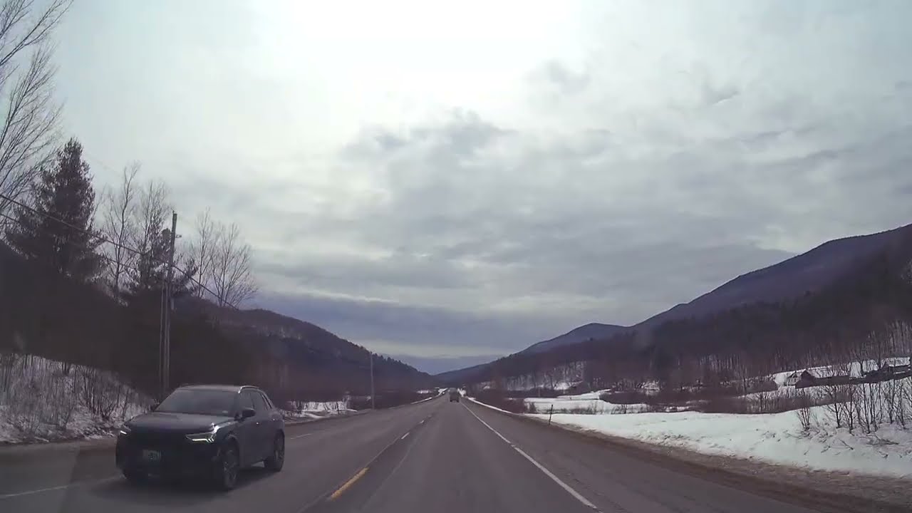 Driving Through the Green Mountains of Vermont (Dashcam 4K)