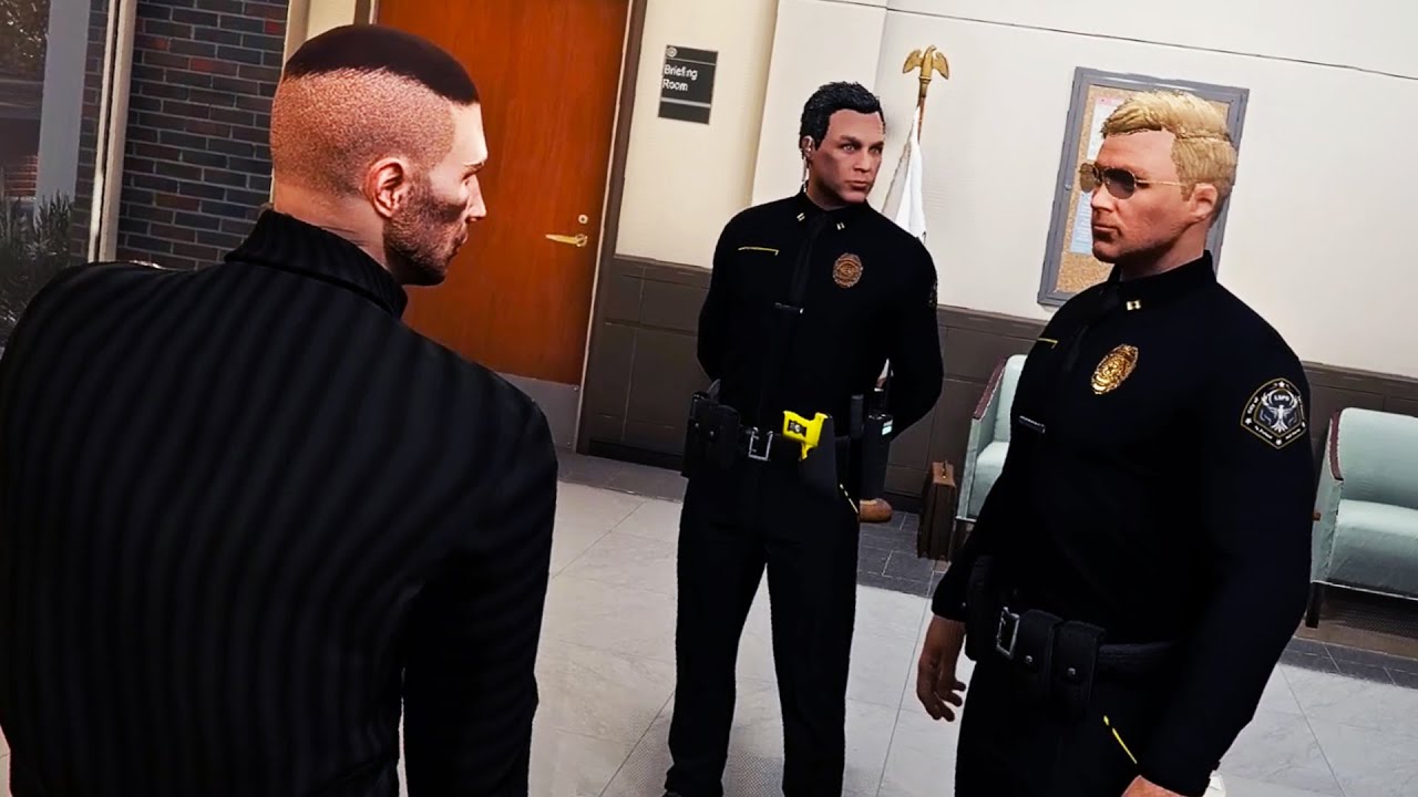 Ramee's Meeting with Captain Slacks Regarding Bad Police Reports | Nopixel 4.0 | GTA | CG