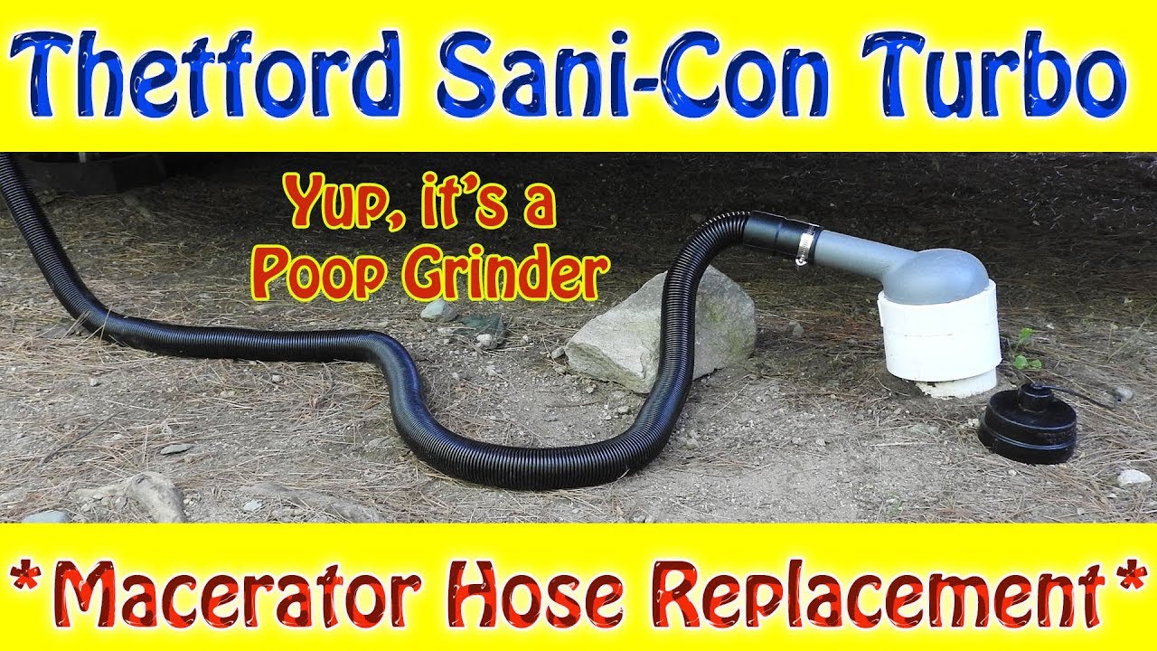 RV Macerator Hose Replacement and Demo