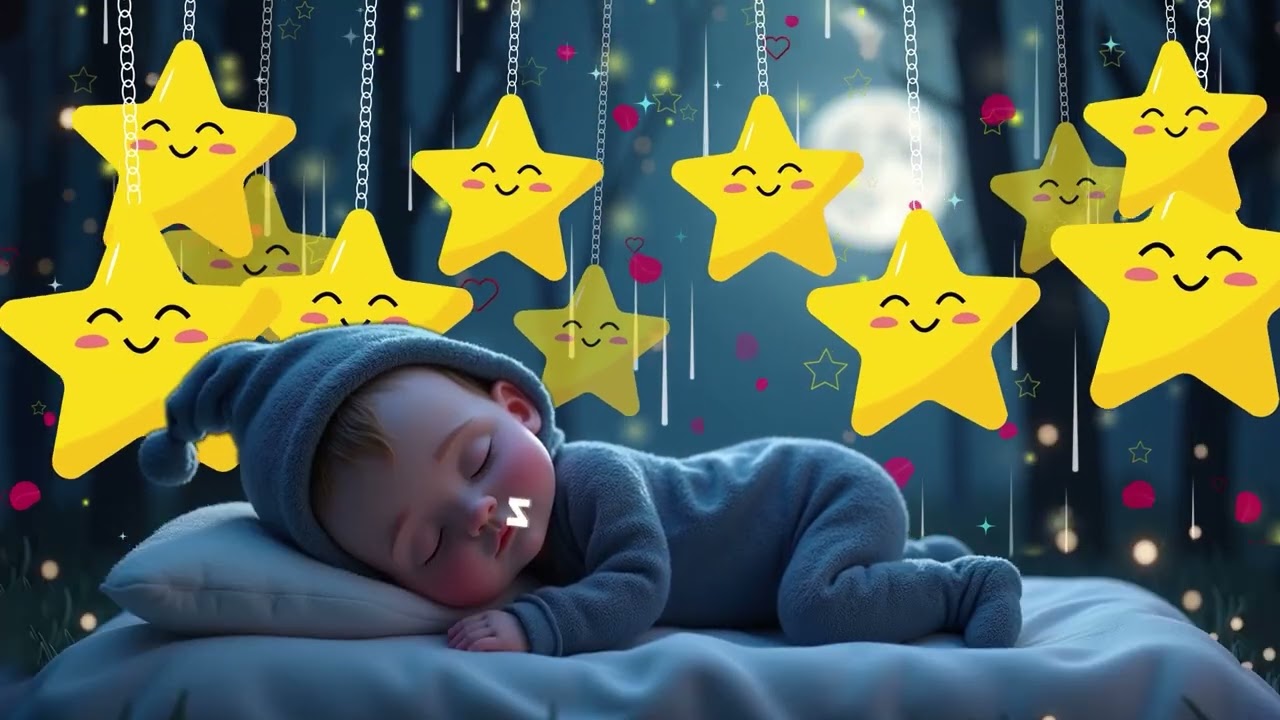 Sleep Instantly Within 3 Minutes 💤 Baby Sleep Music  Mozart & Brahms Lullaby