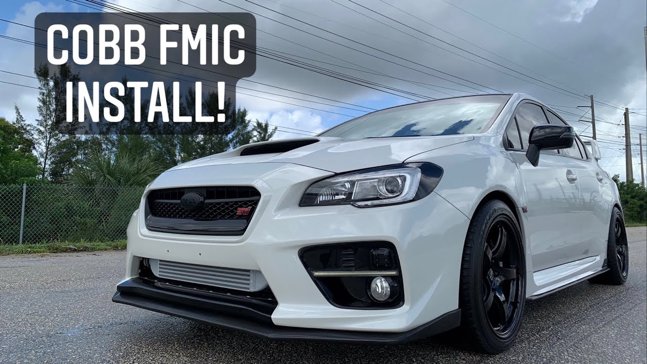 COBB Front Mount Intercooler! (2017 WRX STI DIY Install)