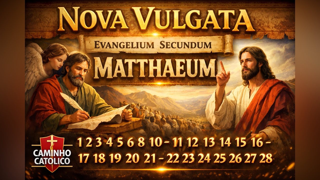 Evangelho Segundo Mateus 9 (Nova Vulgata) | Perdão, Misericórdia e Fé que Cura – Audiobook.