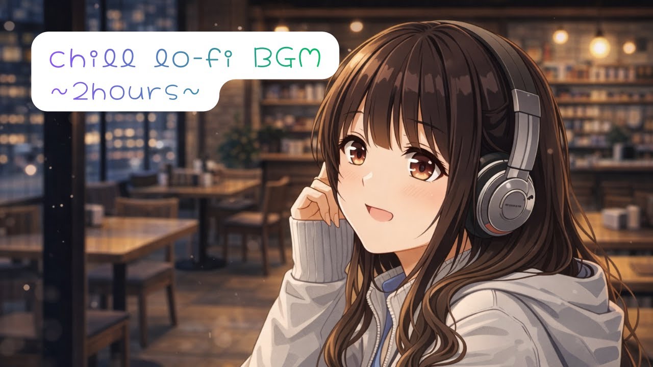 【世界に一つだけ✨の作業用BGM】『毎日投稿🎧🧸』集中もリラックスもできる冬のジャズカフェHiphop Lo-fi