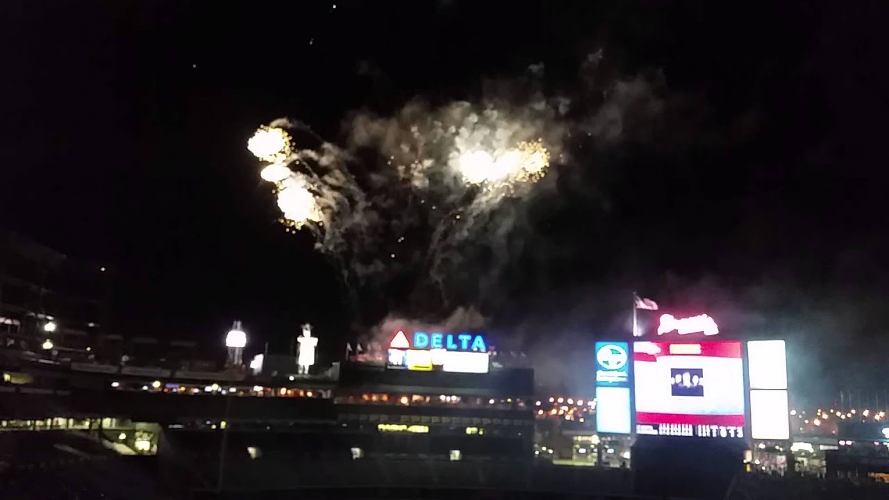 4/11/2015 Atlanta Braves Fireworks Extravaganza