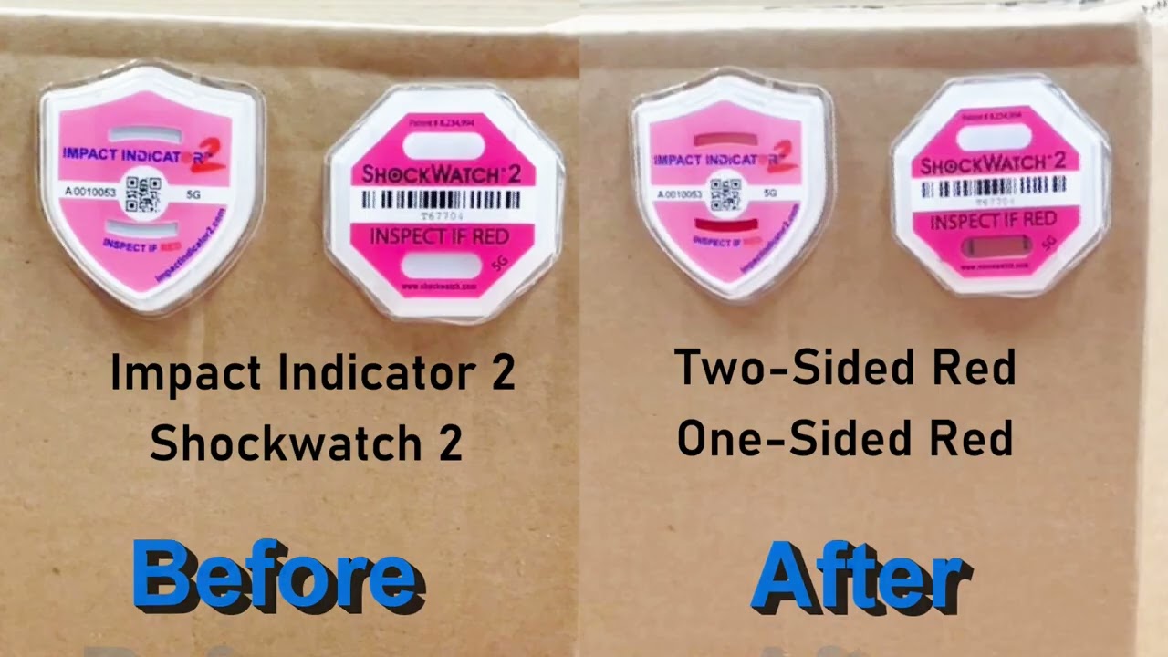 【ShockWatch 2 Vs. Impact Indicator 2 】How does a Shockwatch 2 work? How do you use ShockWatch 2?