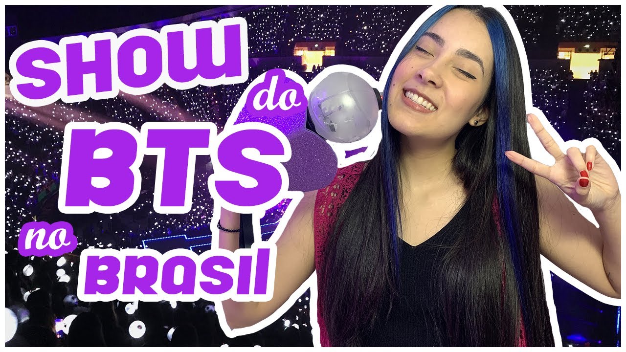 [EXPERI&Ecirc;NCIA] SHOW DO BTS NO BRASIL