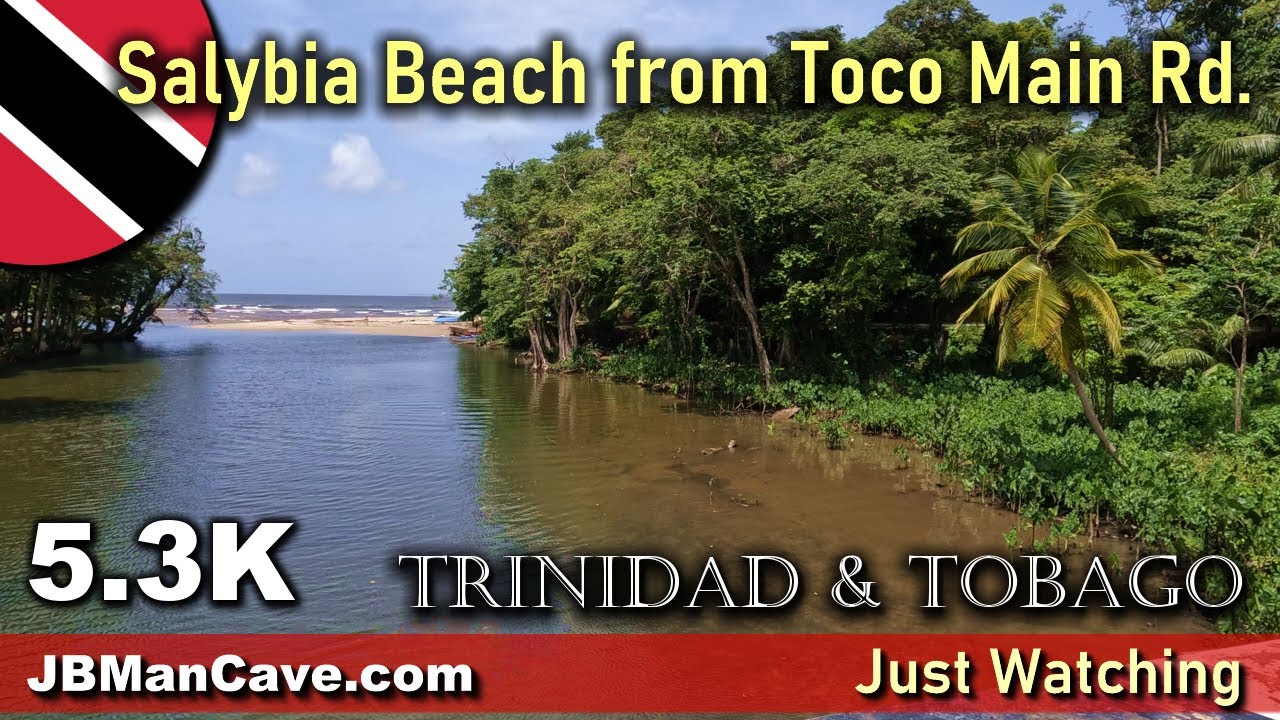 TRINI at Salybia Beach from Toco Main Rd. Bridge Trinidad and Tobago JBManCave.com