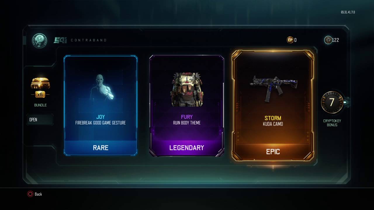 CoD black ops3 - 10 rare supply drop opening