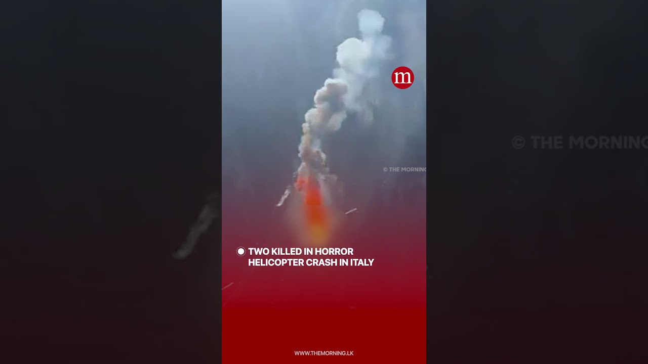 🔴Two killed in horror Helicopter crash in Italy | The Morning