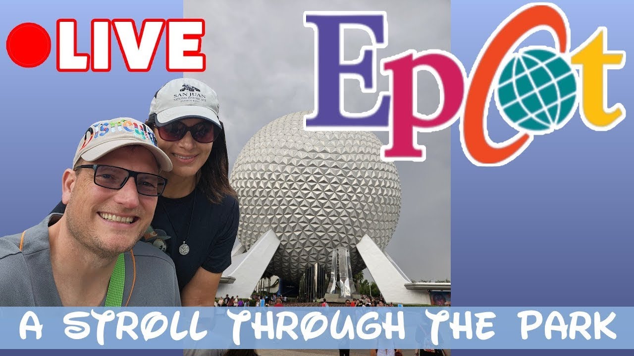 EPCOT at Night! Live Stroll Around World Showcase | Disney World Livestream