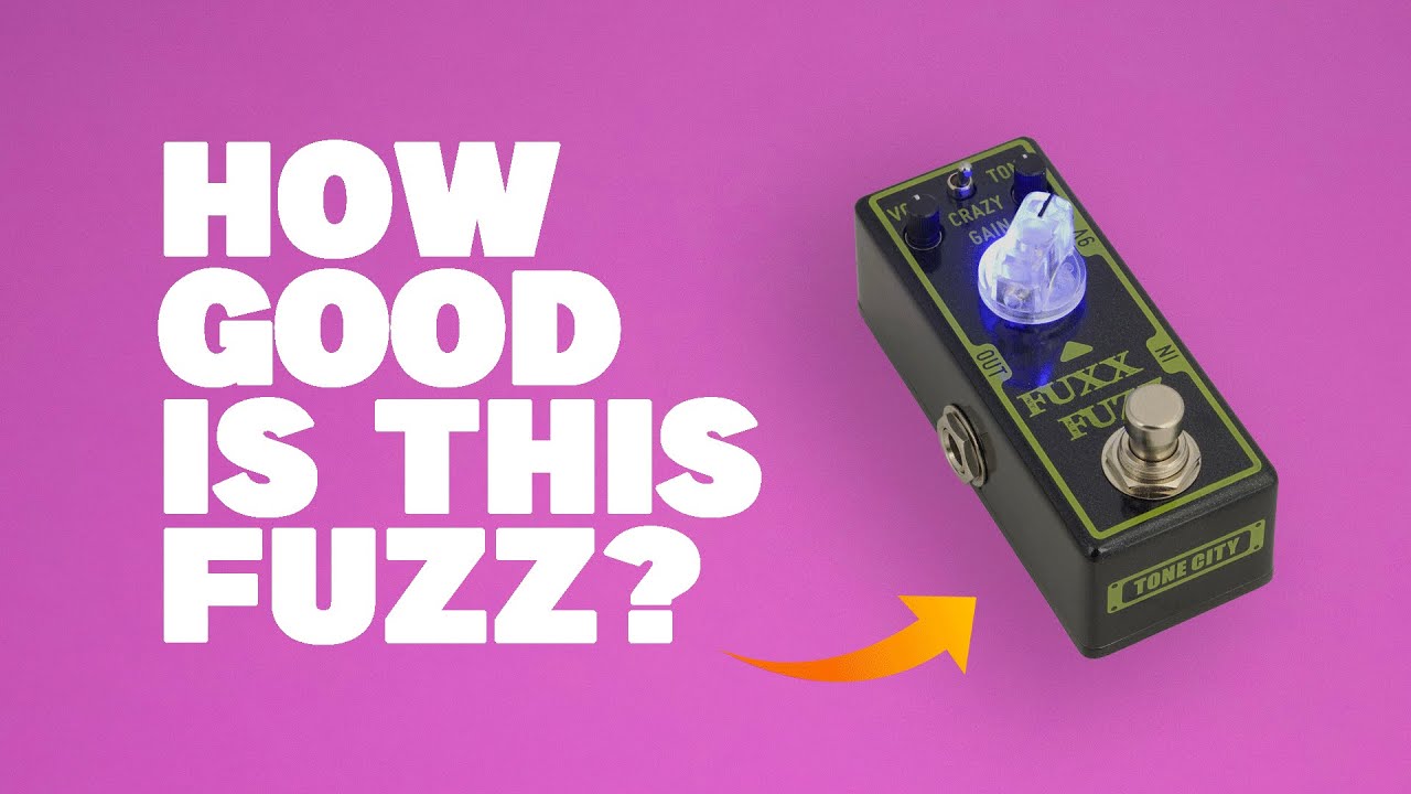 Fuxx Fuzz by Tone City Audio - octave fuzz inspired by the Foxx Tone Machine
