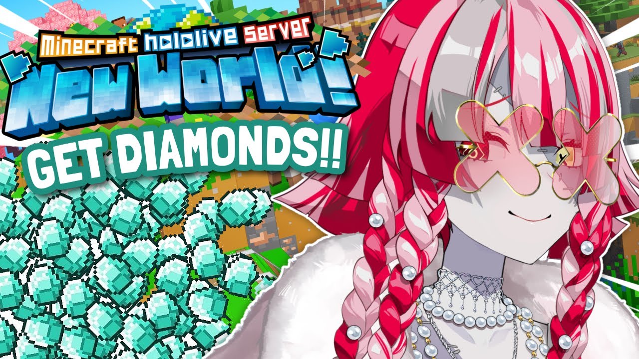 【MINECRAFT - HOLOLIVE NEW SERVER】FOR REAL LOOK FOR DIAMONDS【Kureiji Ollie】