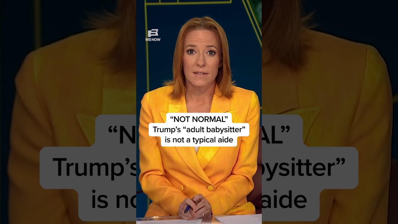 'NOT NORMAL': Trump's 'adult babysitter' is not a typical aide