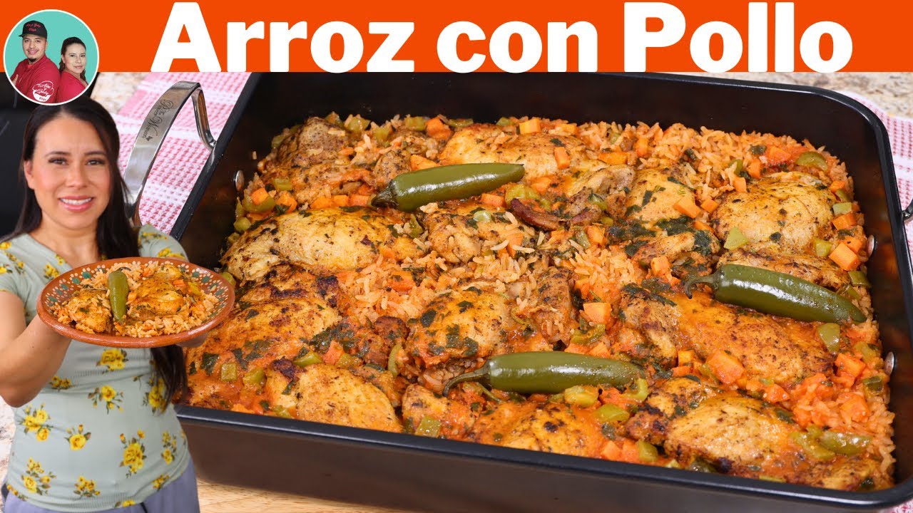 Mi Cuñada me Dio su Receta Deliciosa de ARROZ con Pollo | Te Sorprendera la Manera en que la HACE 😱