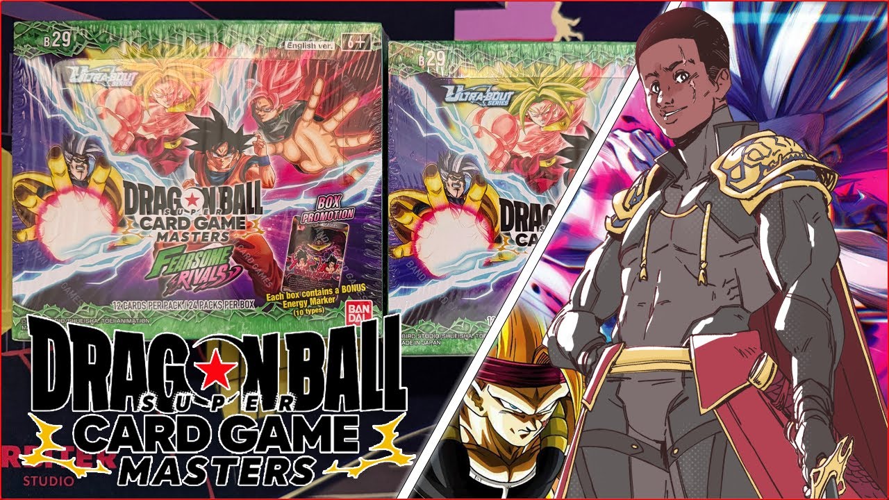 Поиск SSBK Goku SLR | Dragon Ball Super Card Game Masters Double Fearsome Rivals Box Break