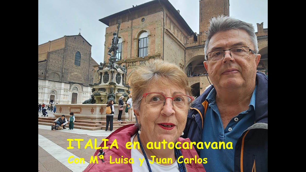 Italia en autocaravana con Mª Luisa y Juan Carlos