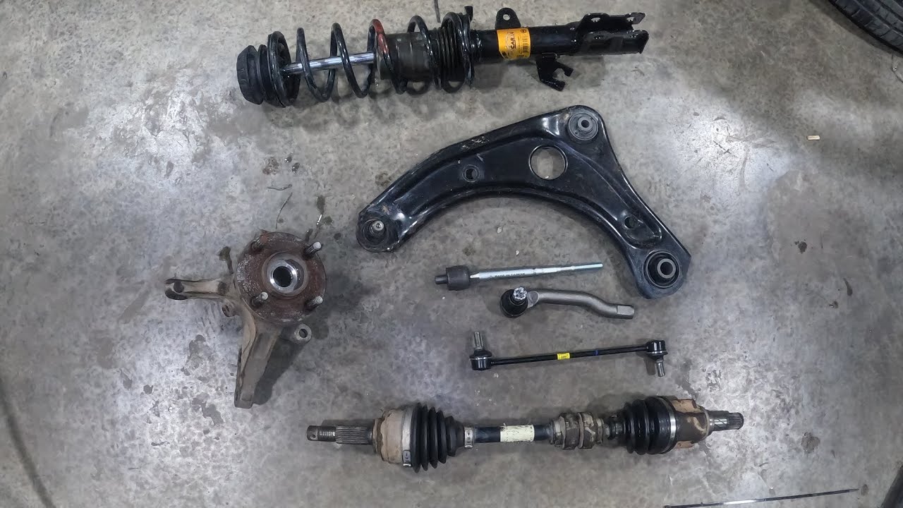 installer un nouveau système de suspension avant ... nissan sunny