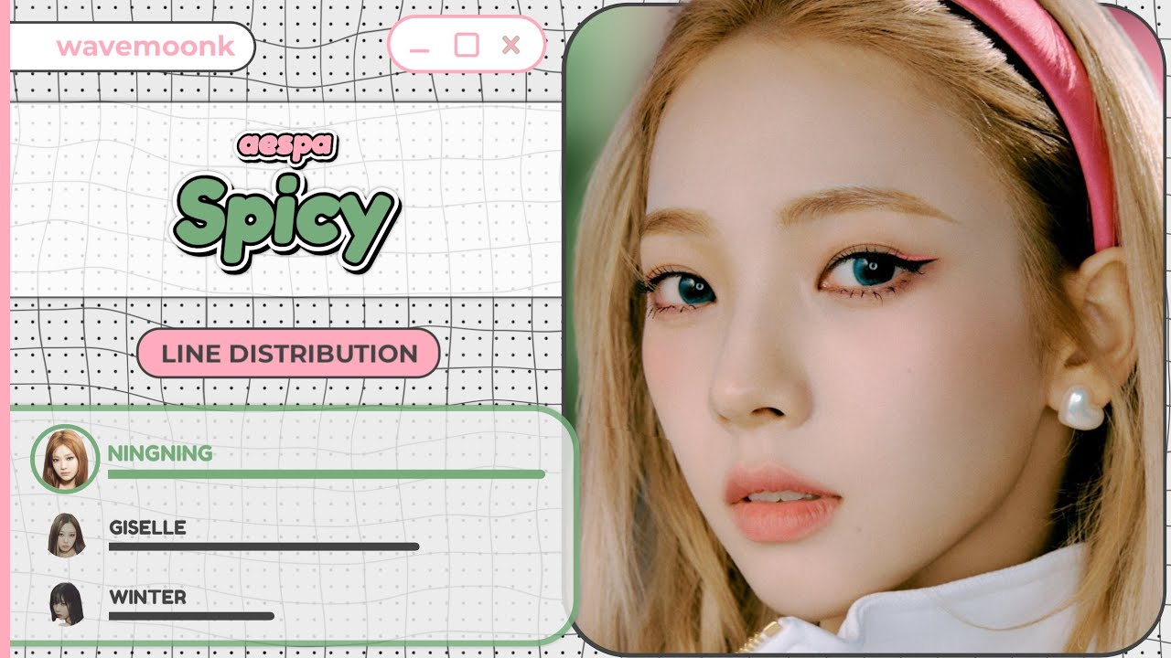 aespa - Spicy (Line Distribution)