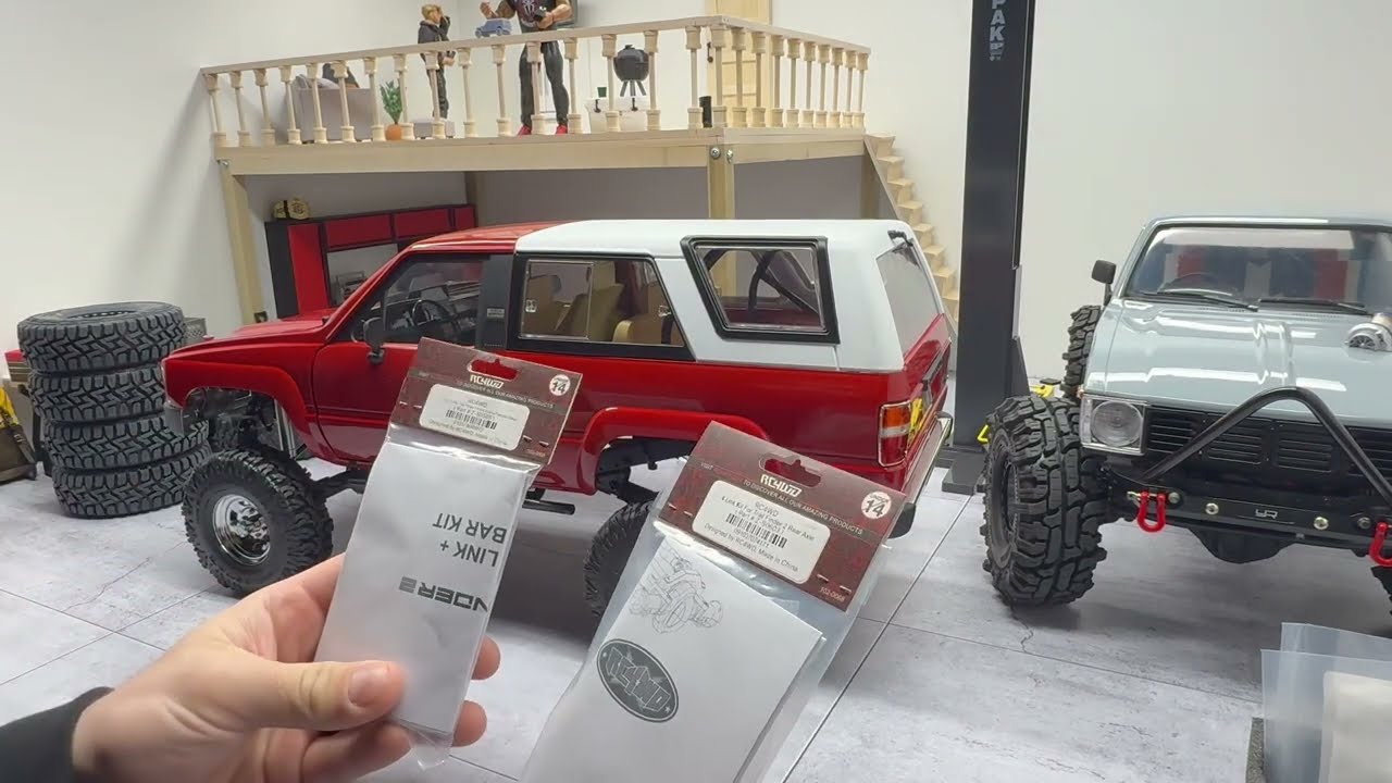INSTALL! RC4WD Trail Finder 2 4Runner 4 Link Suspension Conversion Part 1