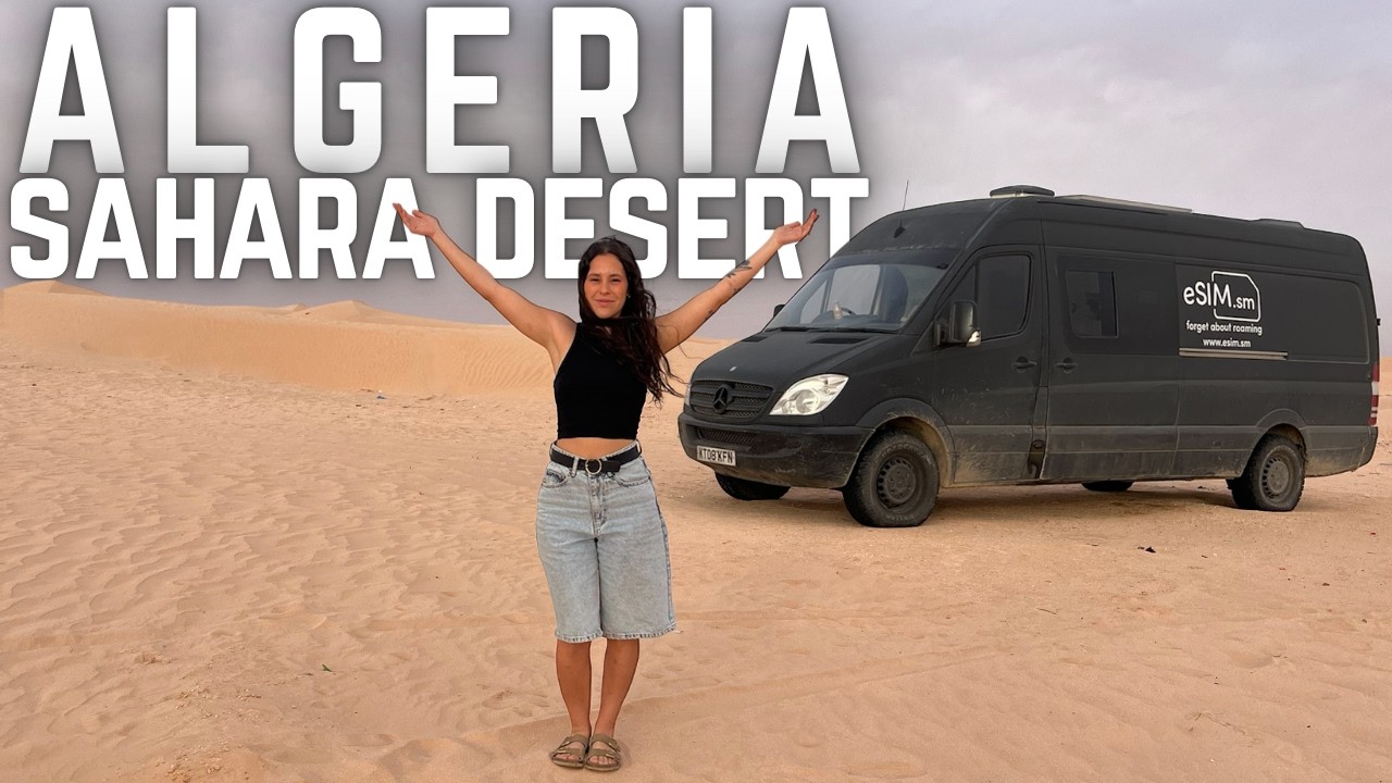 Жизнь в фургоне в Алжире! 🇩🇿 Поездка в пустыню Сахара (Все говорили: «Не надо!»)
