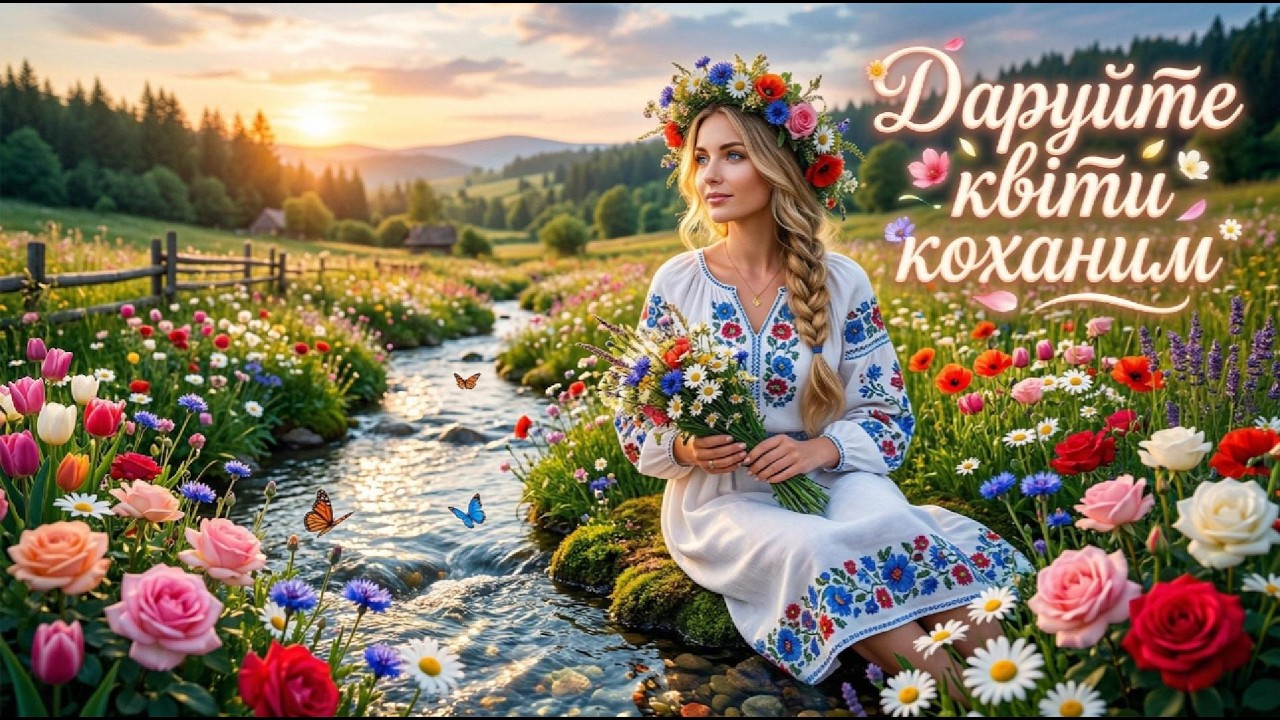 🌸 Даруйте квіти коханим! Найромантичніша українська пісня про любов ❤️