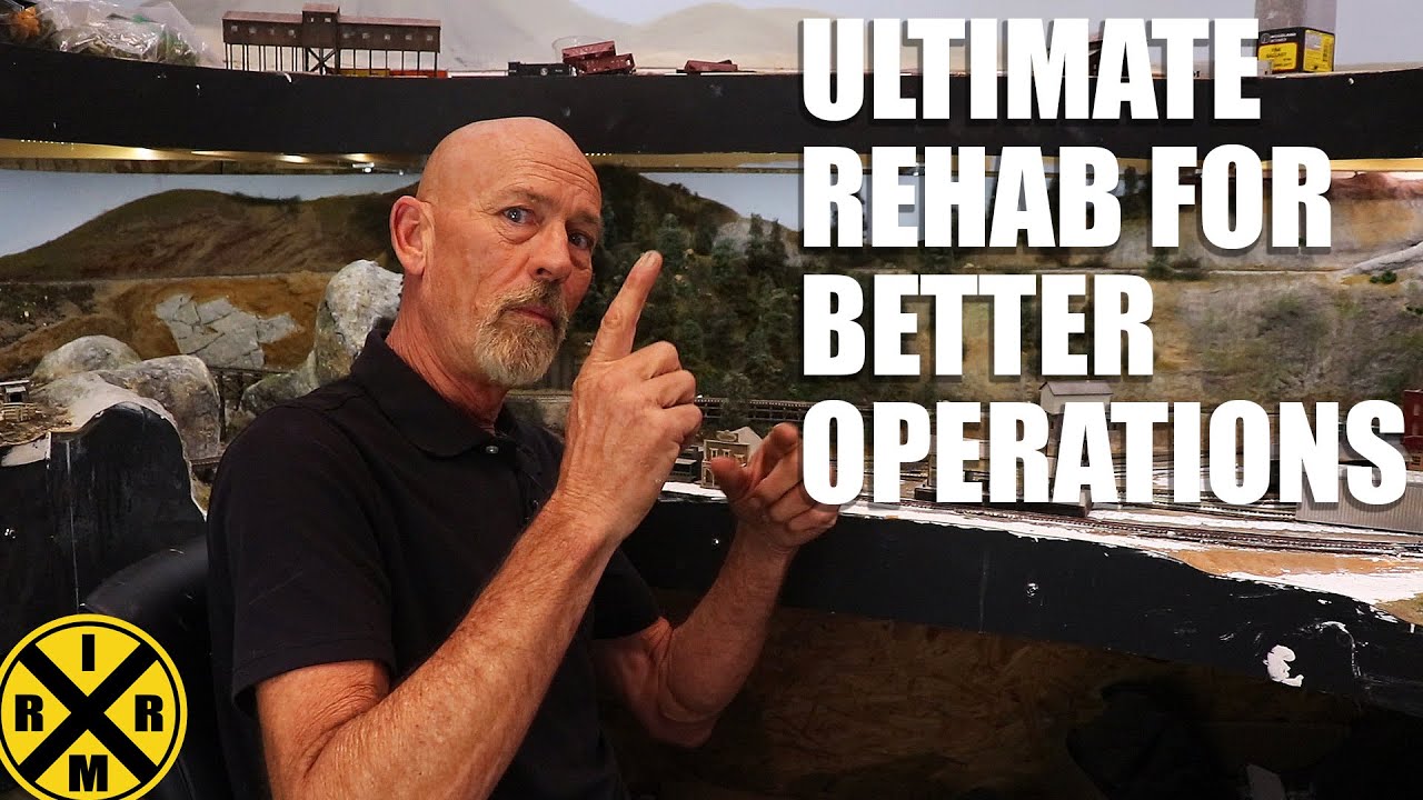 096: It's Okay To Tear Out and Rebuild Your Model Railroad Layout Scenes