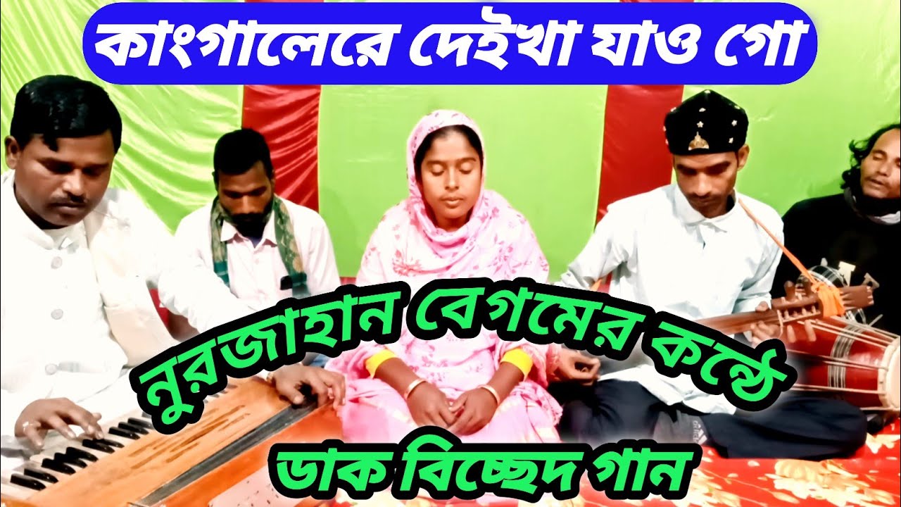 কাংগালেরে দেইখা যাও গো | ডাক বিচ্ছেদ গান | নুরজাহান বেগম | Jikir Studio.