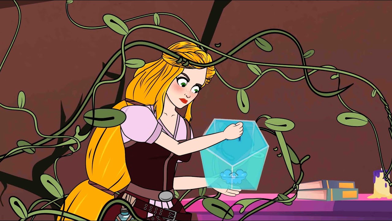 Rapunzel | Série | Episódio 13 - O Labirinto da Flor | Desenho animado Infantil com @OsAmiguinhosTV