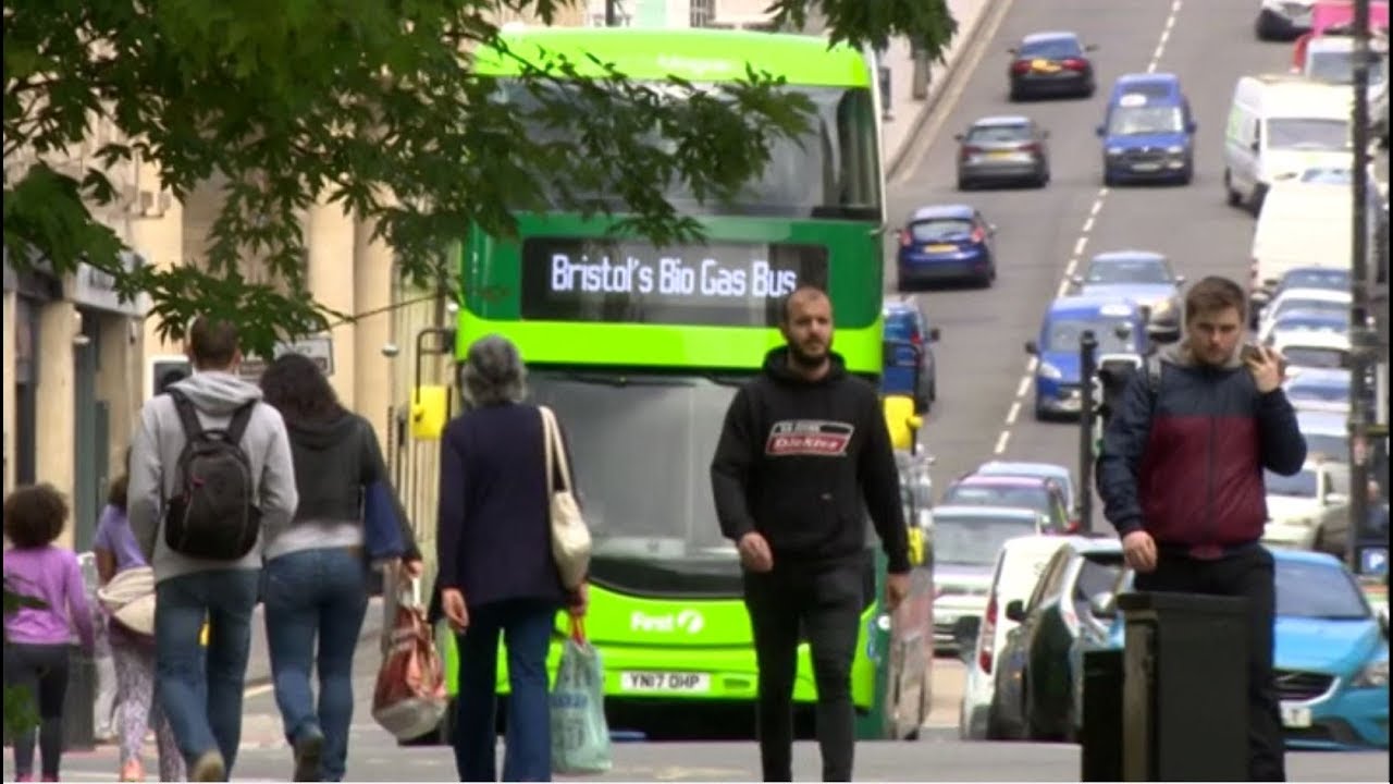 Bristol biomethane gas-powered bus refuelling station opens
