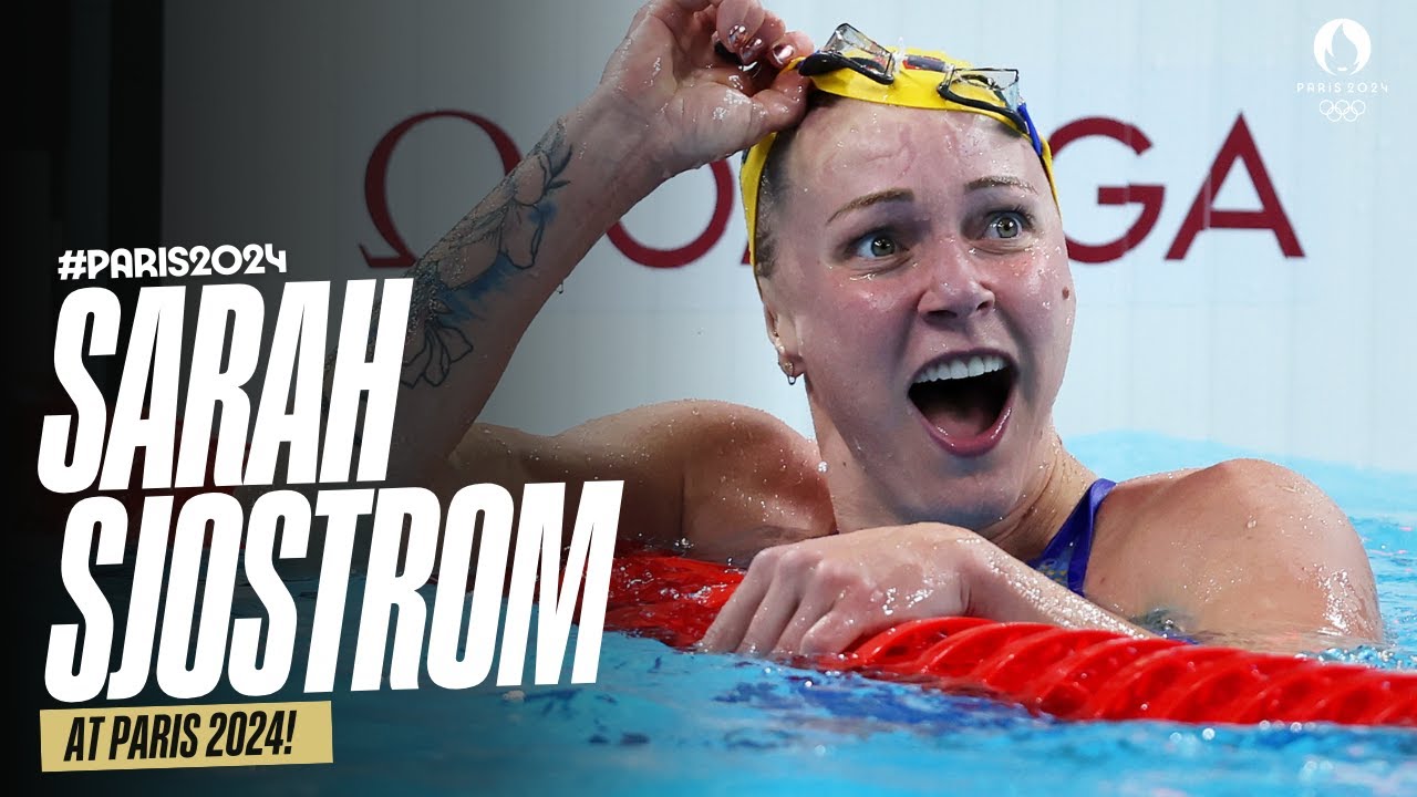 The Swedish Swimming Sensation 🇸🇪 Sarah Sjostrom at the Olympics | Athlete Highlights