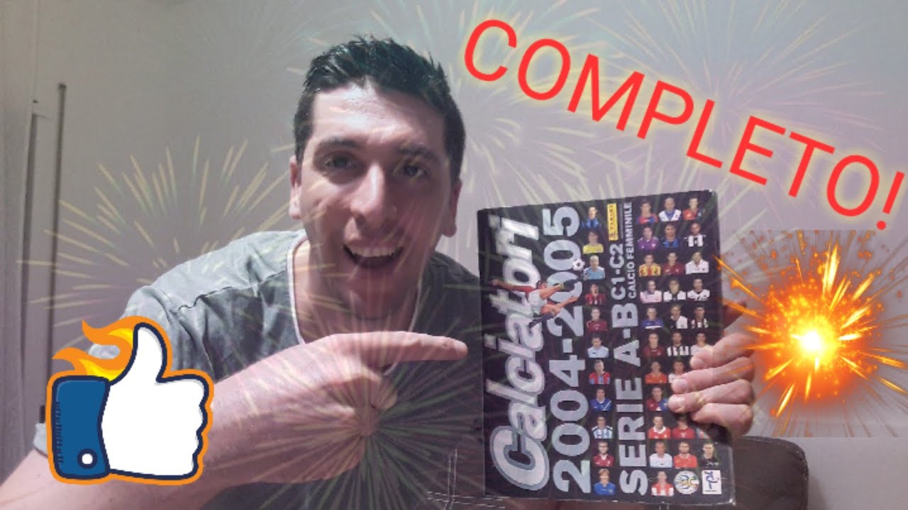 Album Calciatori Panini 2004 2005 completo