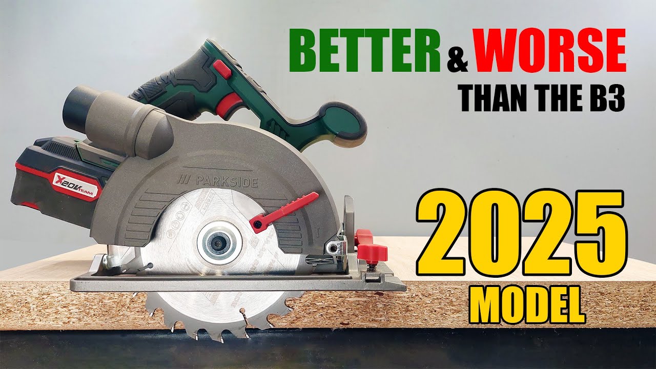 Parkside 20V Circular Saw Review PHKSA 20-Li C4