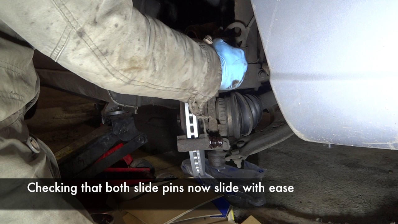 Citroen Xsara front brake service