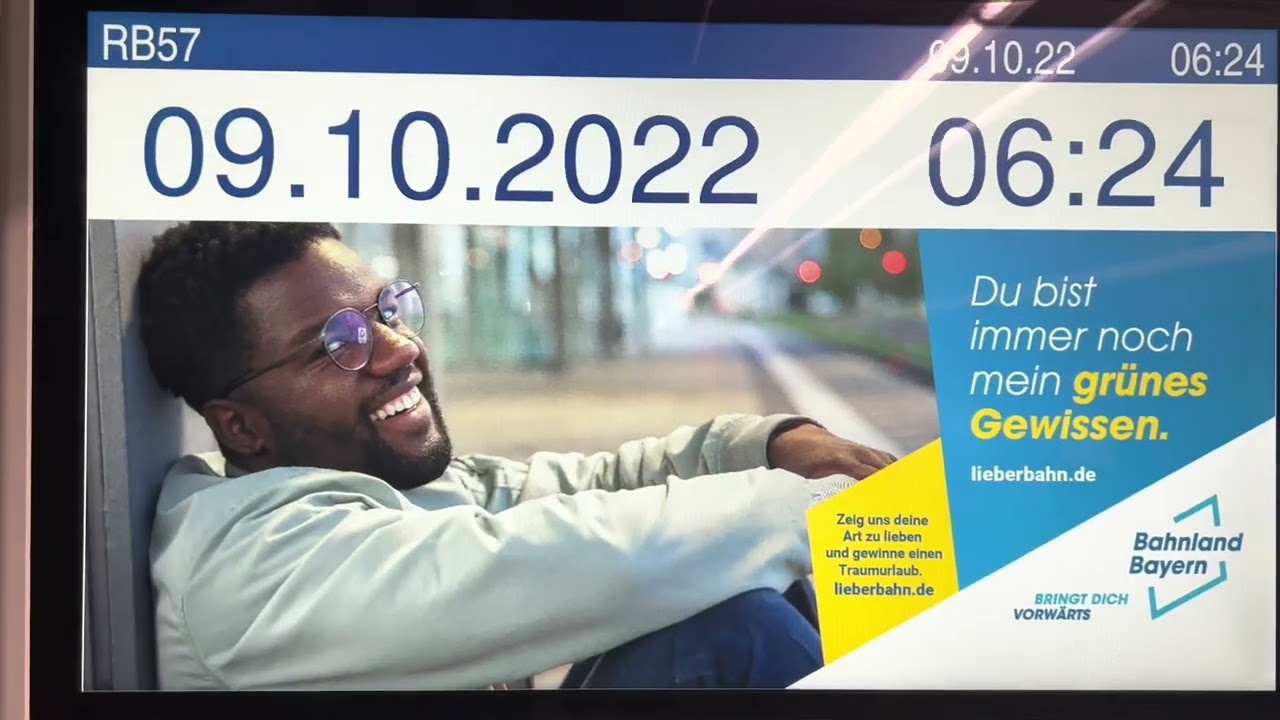 Meine Tour mit 270 km durch das Oberland mit RVO DB Regio Werdenfellsbahn und BRB