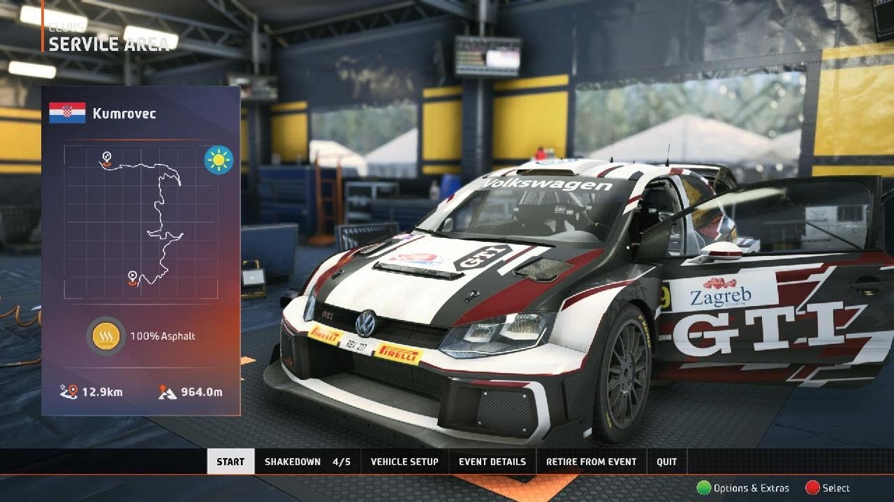 EA SPORTS WRC Sezon 14 Project SimRacing Rajd Chorwacji Pierwsza pętla os 1-3