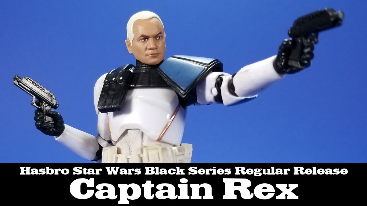 Star Wars Black Series Captain Rex Standard Release Hasbro Review