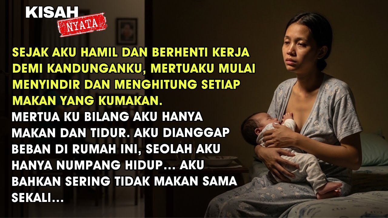 SAAT AKU HAMIL DAN BERHENTI KERJA, MERTUAKU MULAI MENGHITUNG SETIAP NASI YANG KUMAKAN, TAK KUSANGKA.
