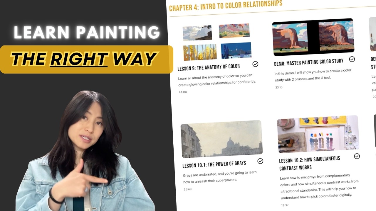 Learn Painting Fundamentals the Right Way.