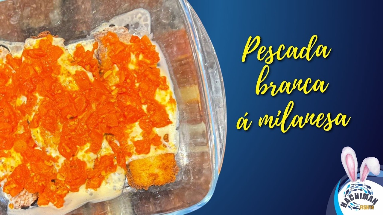 Pescada Branca à milanesa