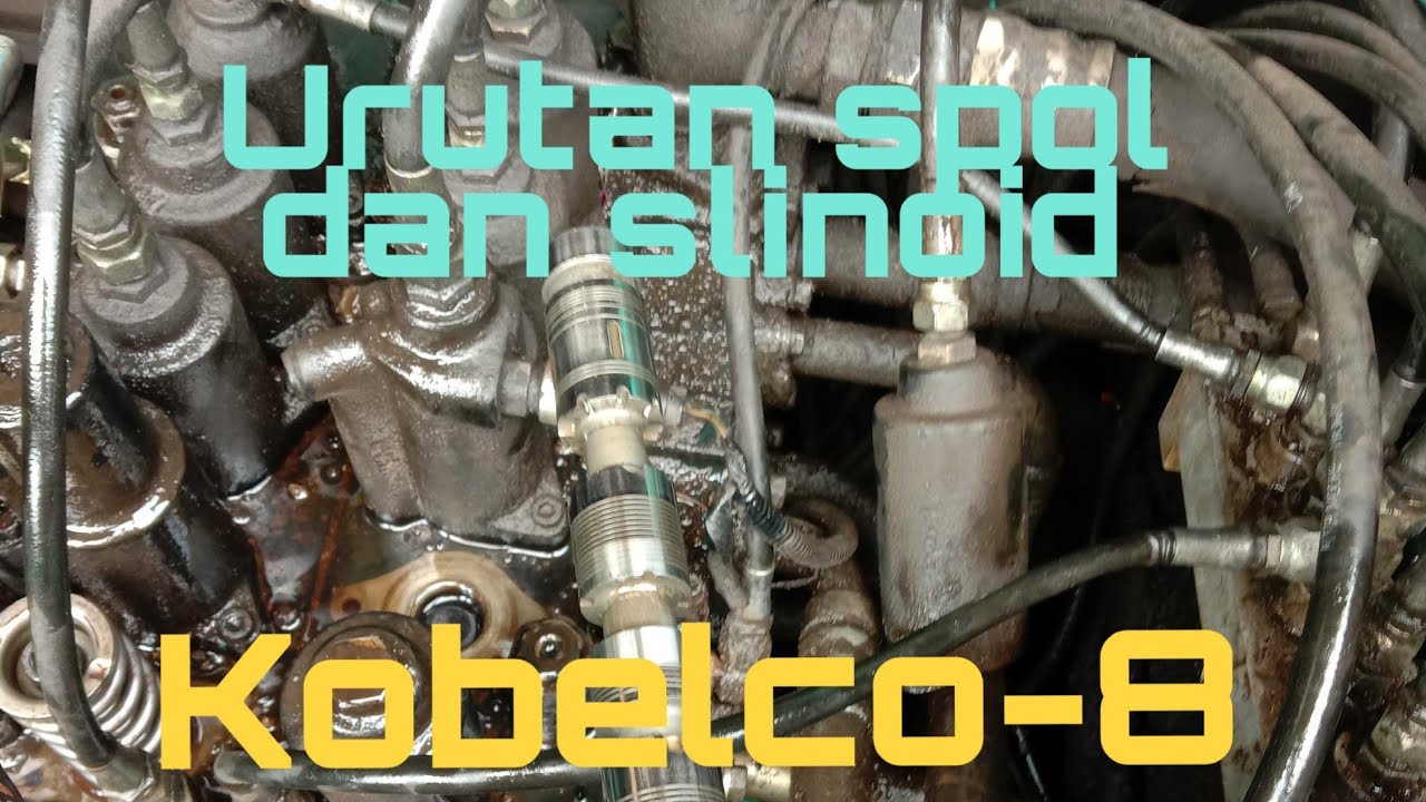 Nama slinoid dan spol dikontrol vallve kobelco-8