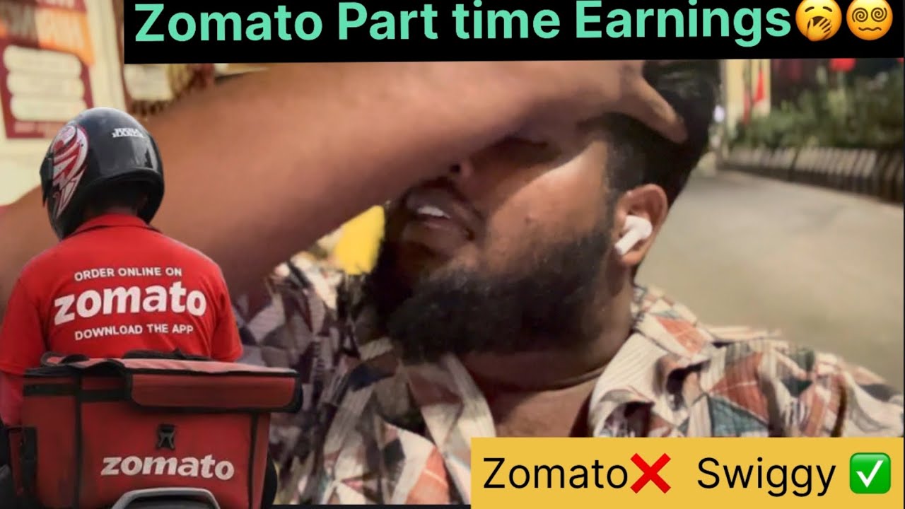 🤓Zomato Part Time Earnings | Zomato❌ Swiggy ✅ | Chennai | Tamil | #motodiary #swiggy #zomato
