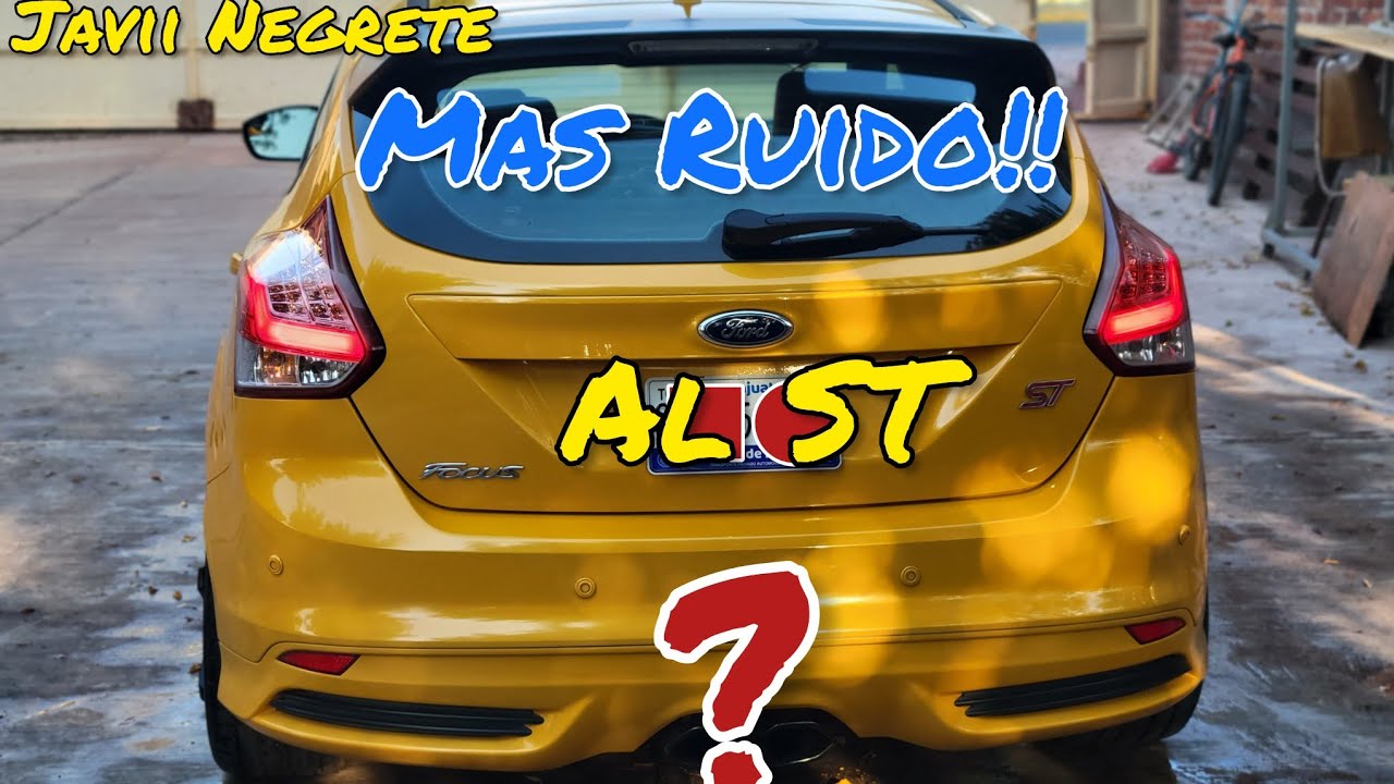 Escapes (Resonador) al Focus ST | Javii Negrete