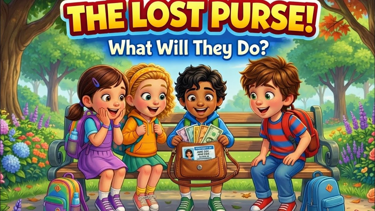 The Lost purse@bharathikalakiyar #moralstories #childrenstory #kuttistory #juniorstory 