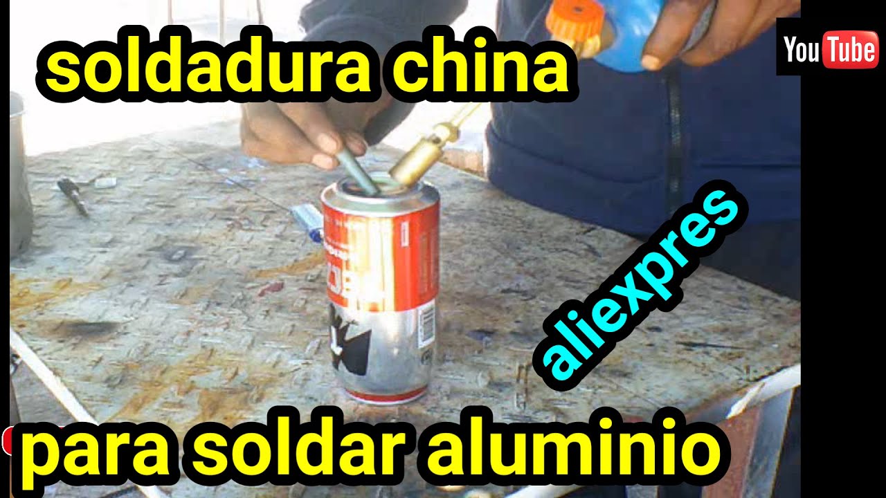 soldadura china aluminio baja temperatura