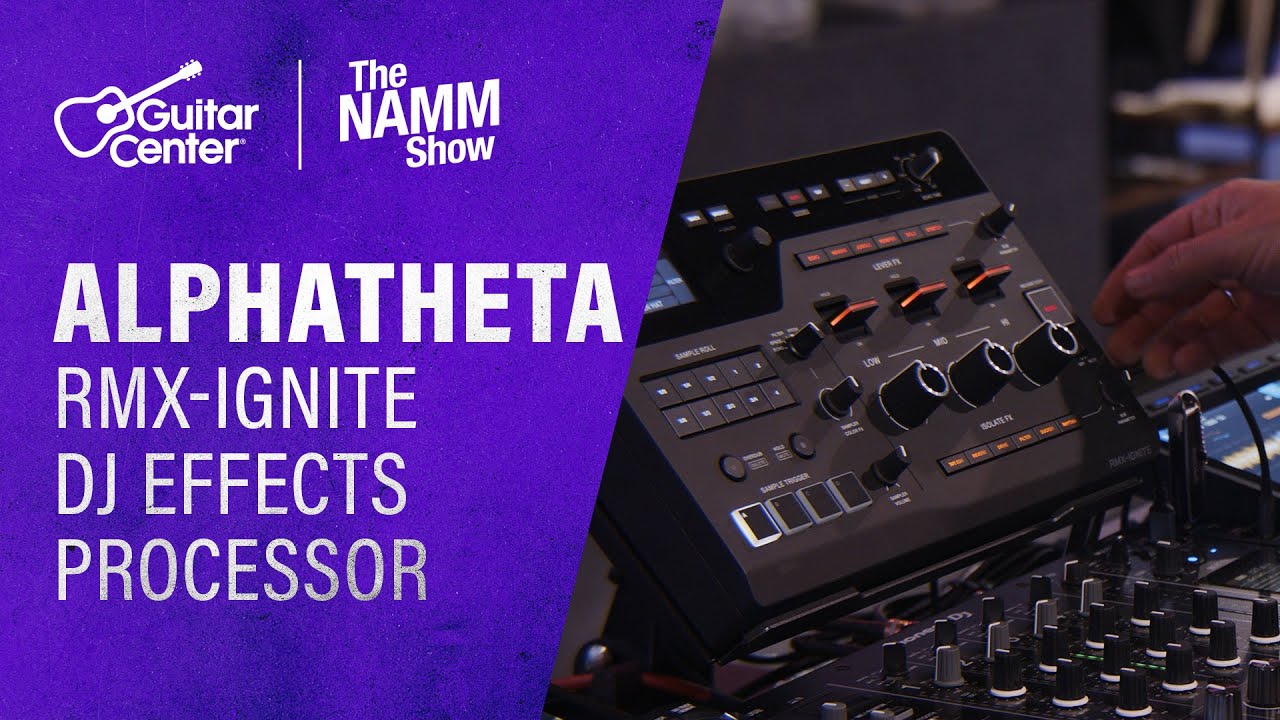 AlphaTheta RMX-IGNITE DJ Effects Processor and Remix Station | NAMM 2026