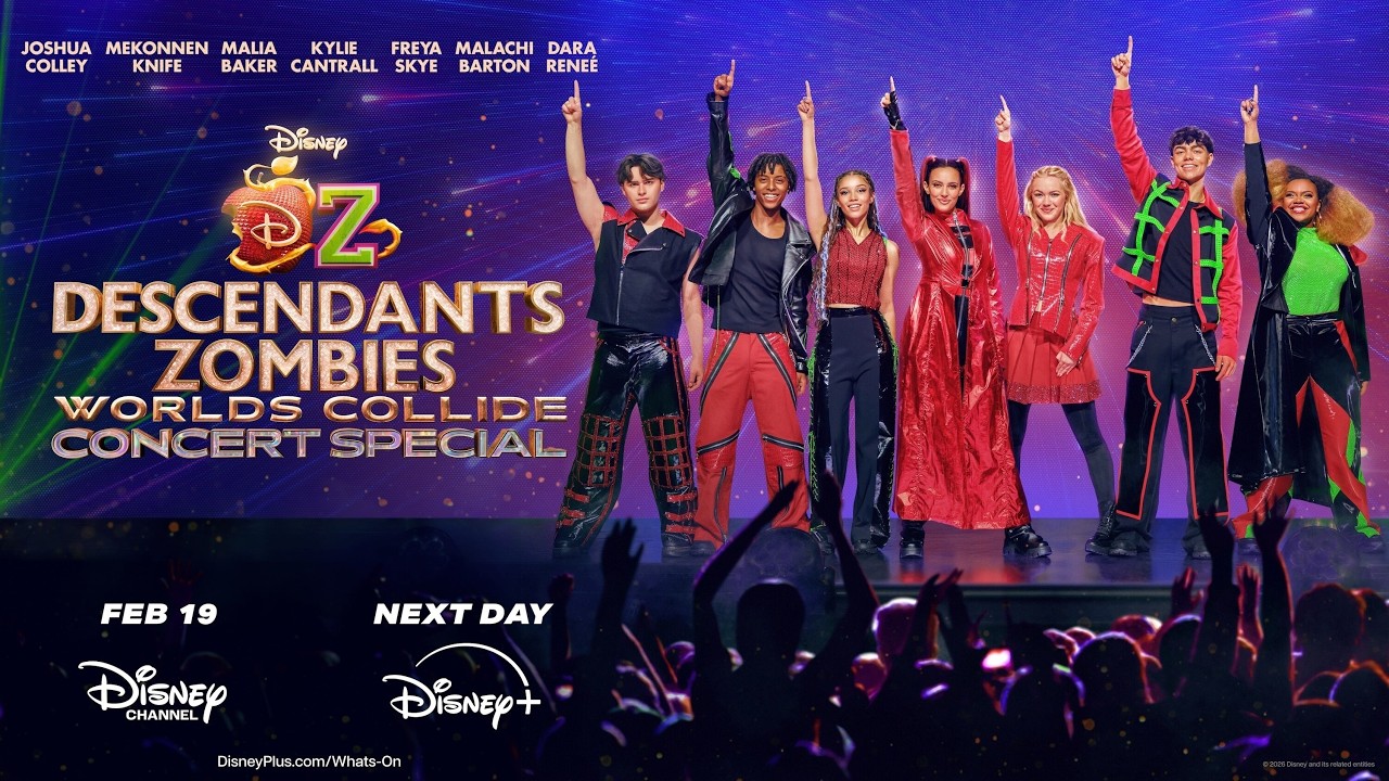 Descendants Zombies Worlds Collide Tour Special Coming To Disney Plus In 2026!!