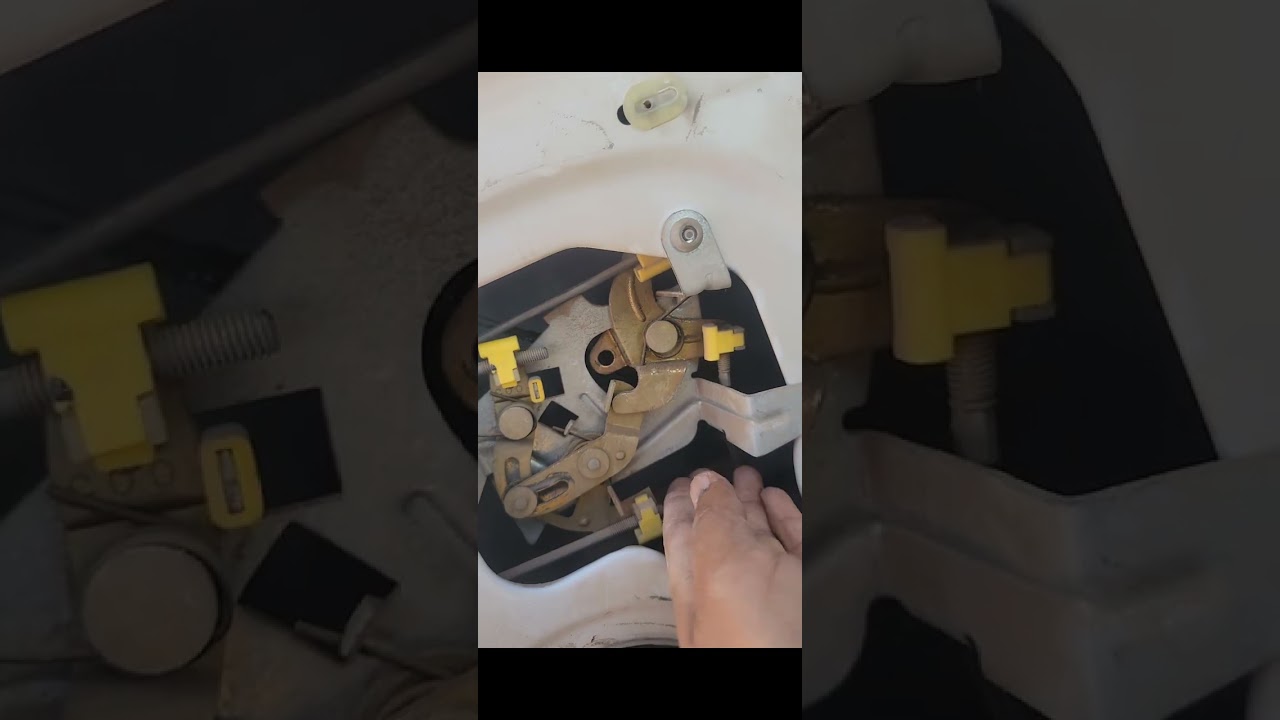 ford f150 1997 a 2009  reparando punta de chicote de la puerta trasera