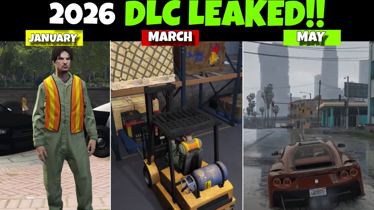 GTA Online LEAKS: Every Update Coming in the Next 6–7 Months (New Vehicles, Events & Jobs)