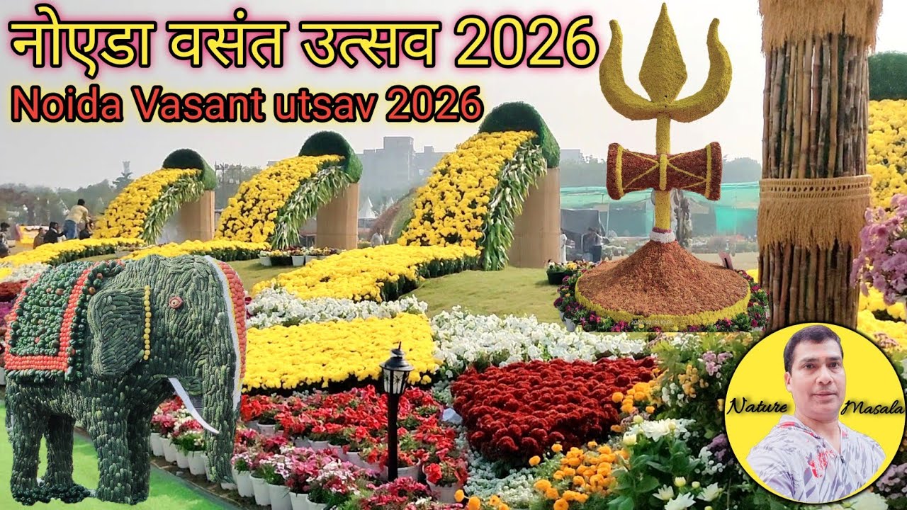Noida Vasant Utsav 2026 | Shivalik Park (Helipad Ground) I Full Event Tour | Cultural Performances