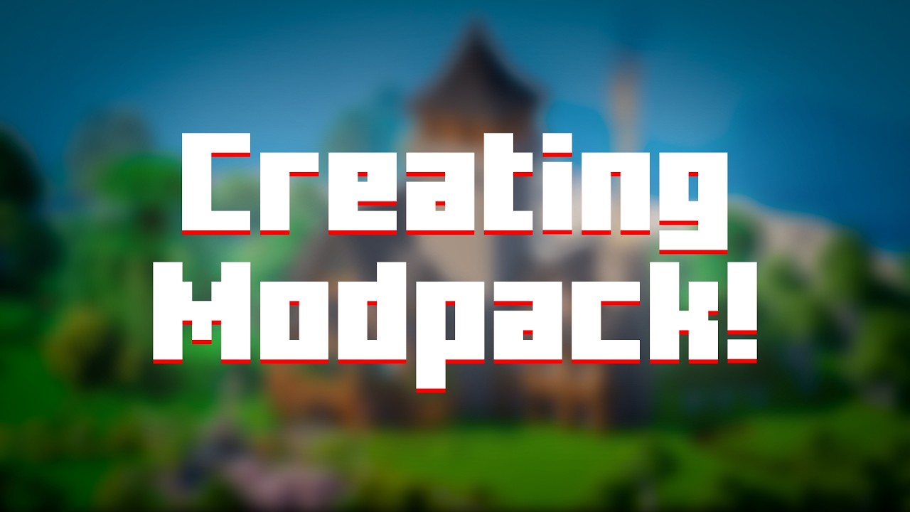 Creating Modpack while chatting ❤️